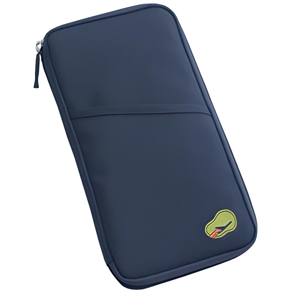 EARTHCONE Passport Organizer, Travel Zip Pouch Document Storage for Man EARTHCONE Passport Organizer, Travel Zip Pouch Document Storage for Man and Woman, Passport Credit Card ID Document Organizer Holder Bag, Travel Wallet (1Pcs)