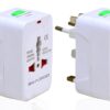 SKADIOO Universal Travel Adapter Plug - All-in-One International Power Converter for US, UK, EU, AUS, Europe, North & South America, 150+ Countries, Fast Charging, Compact, for Smartphones, Laptops