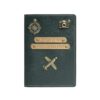 The Messy Corner Stylish Unisex Vegan Leather Passport Cover for The Messy Corner Stylish Unisex Vegan Leather Passport Cover for Men, Women | ZINDAGI NA MILEGI DOBARA | Passport Cover Case Travel Accessories (Forest Green)