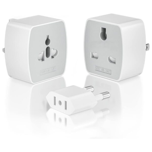 rts Universal Travel Adapter, International All in One Worldwide Travel Adapter and Wall Charger Compatible with, 224 + Countries with Multi Power Outlet Electrical Plug Mobile,Laptop,Tablets,Camera