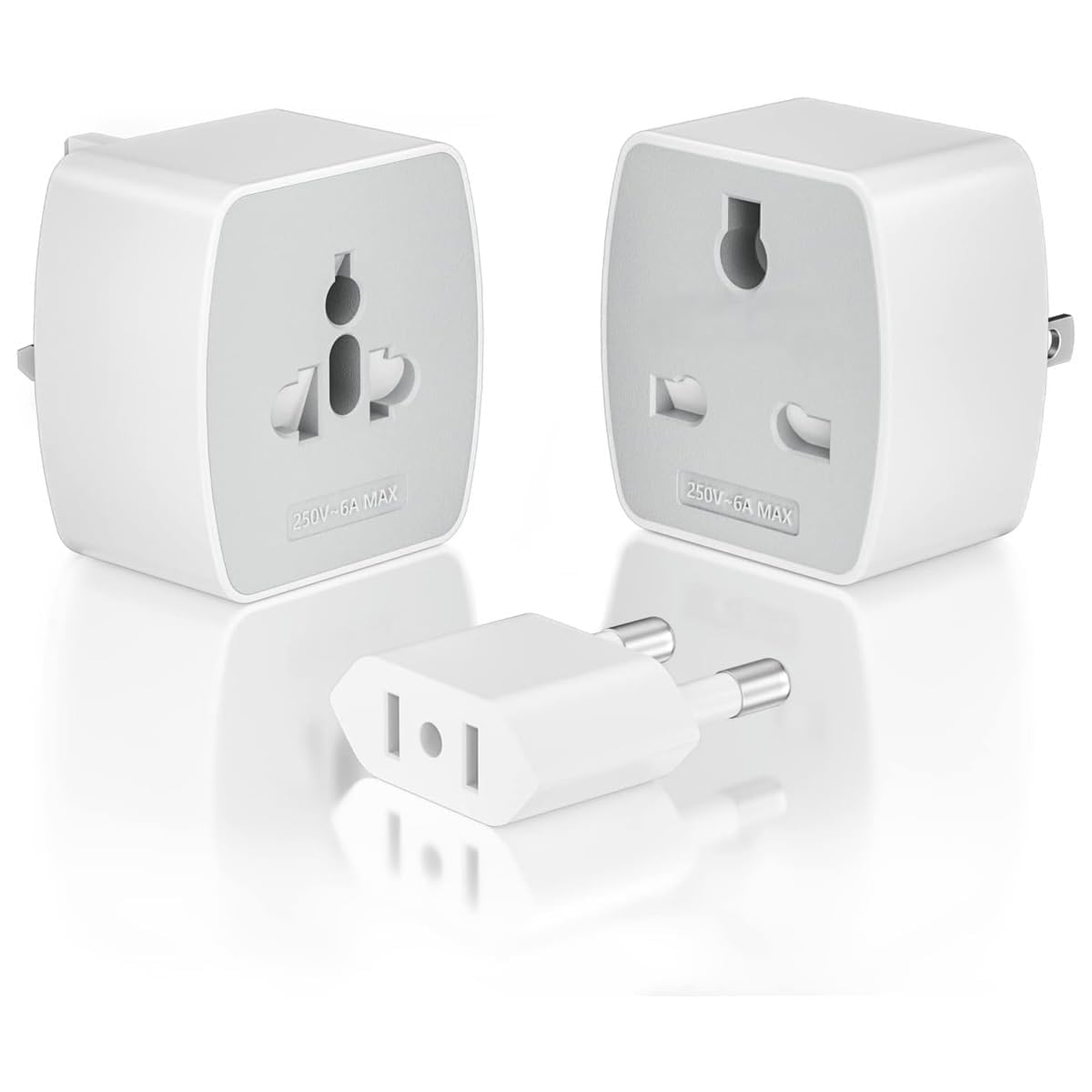 rts Universal Travel Adapter, International All in One Worldwide Travel Adapter and Wall Charger Compatible with, 224 + Countries with Multi Power Outlet Electrical Plug Mobile,Laptop,Tablets,Camera
